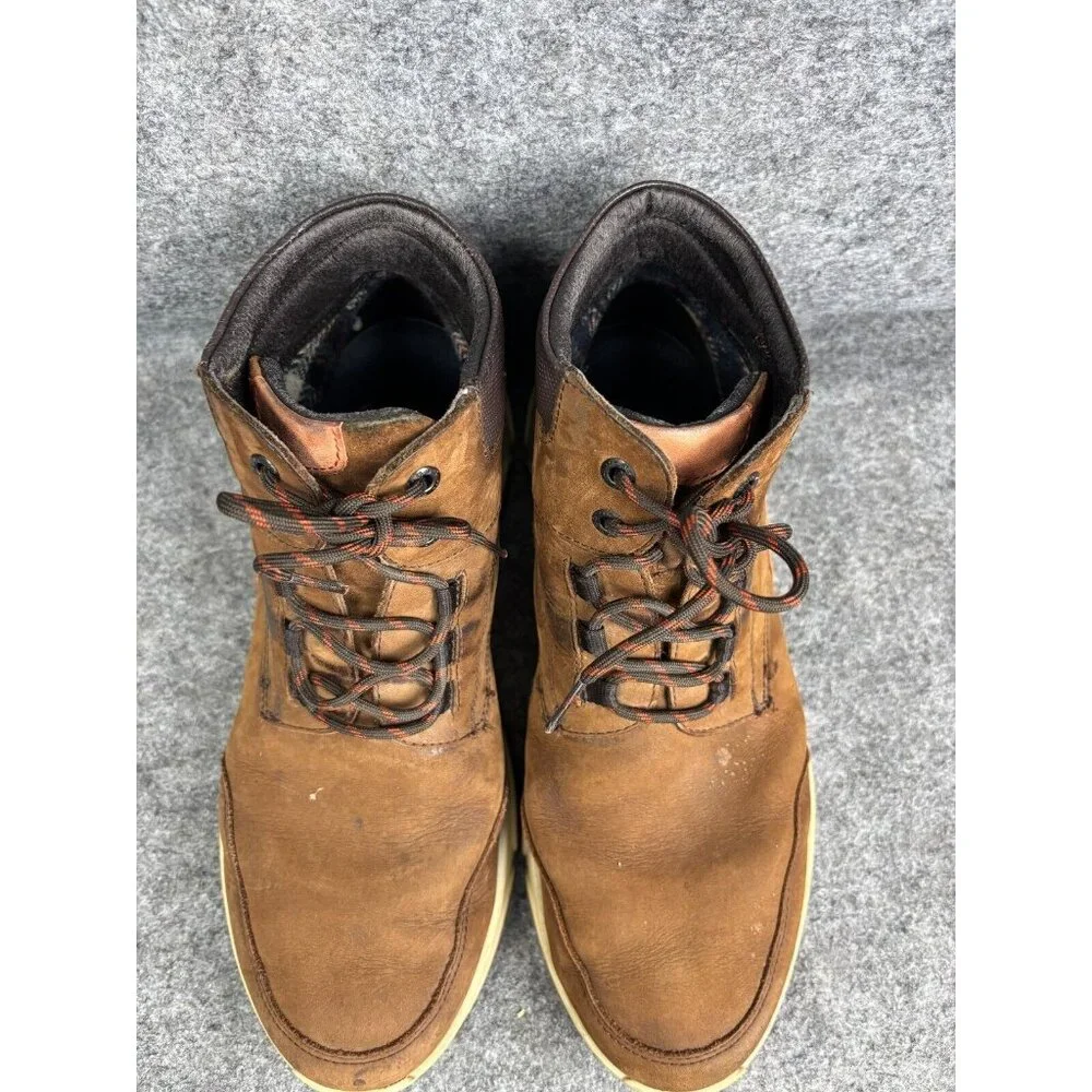 Fluchos‎ Bonny Boots Men's EU 44 Brown Leather Lace Up Ankle